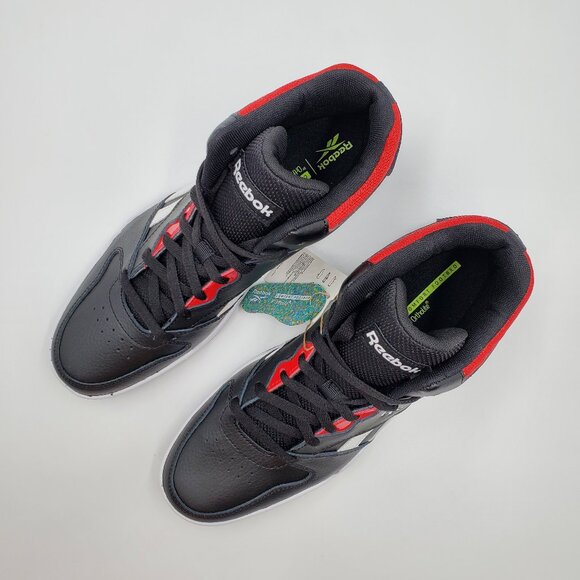 Reebok Royal BB4500 HI2 Men’s Basketball Shoes Black White Red CN6857 NEW main image 8